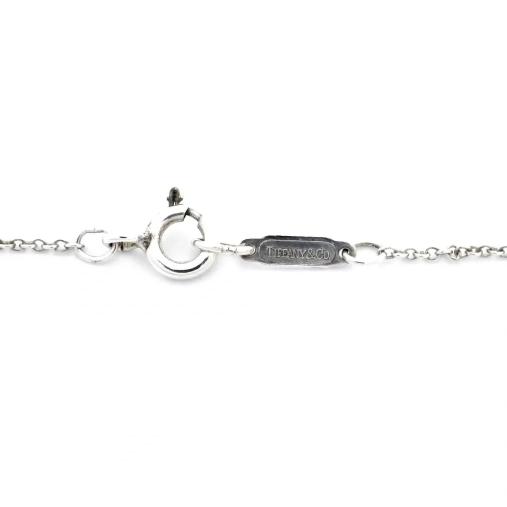 Tiffany & Co. Sterling Silver and 18k Gold Pendant Necklace